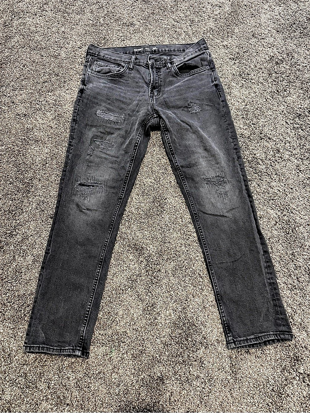 Old Navy Slim Built-In Flex Jeans Waist 32